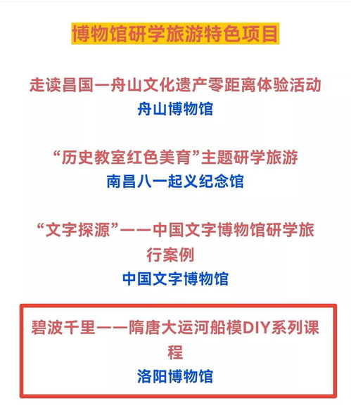 洛陽博物館研學旅游項目 深耕歷史沃土，榮登全國百強案例的文旅融合典范